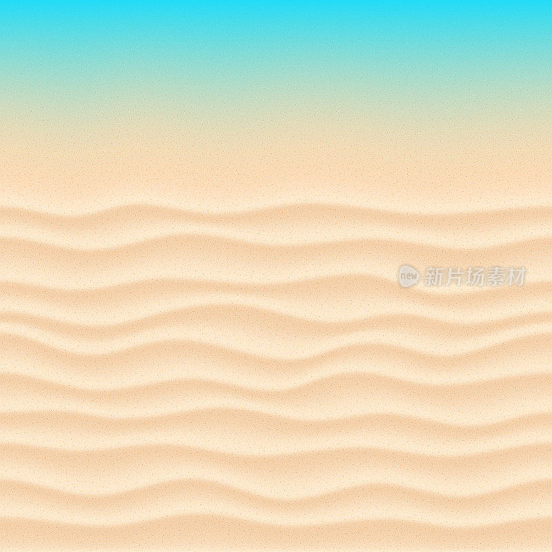 Seamless vector beach background